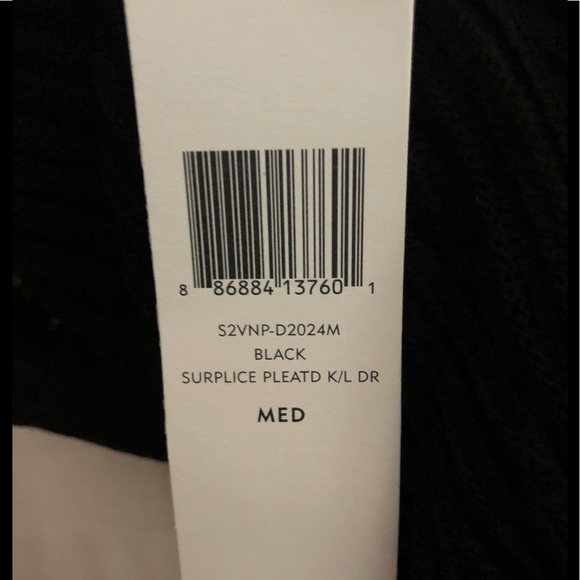 NWT Eileen Fisher Refined Viscose Pleated Dress - Picture 7 of 7